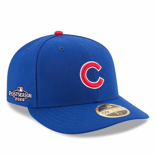 Chicago Cubs New Era 2026 Postseason Home 59FIFTY Low Crown Fitted Cap