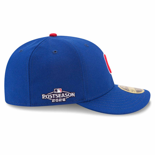 Chicago Cubs New Era 2026 Postseason Home 59FIFTY Low Crown Fitted Cap