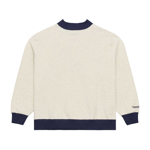 Chicago Bears Mitchell And Ness Womens Team Color Ribbed Mock Neck Sweater