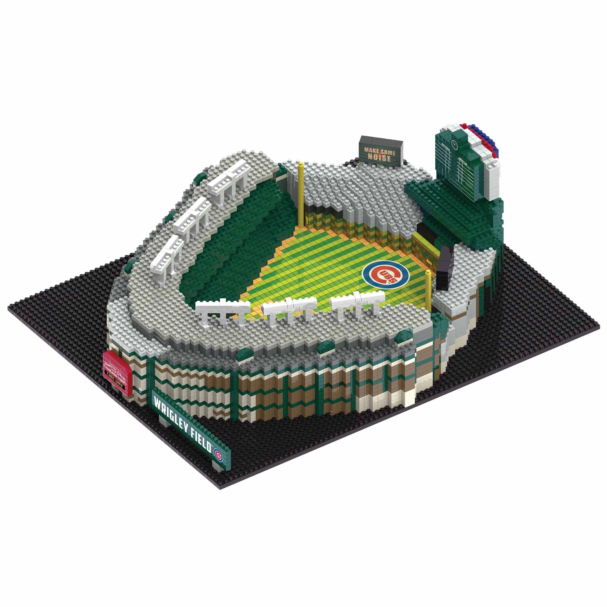 ■送料無料■【CUBS ≪AUTHENTIC ≫STADIUM】 Wrigley Field 3D Mini BRXLZ Puzzle – Wrigleyville Sports