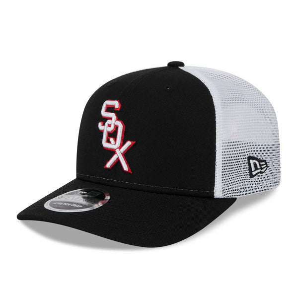 Chicago White Sox New Era Alternate 9SEVENTY Trucker Stretch Snap Adjustable Cap