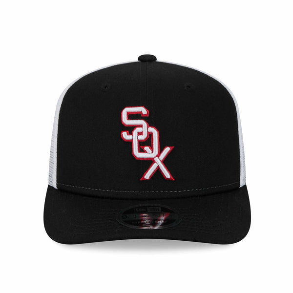 Chicago White Sox New Era Alternate 9SEVENTY Trucker Stretch Snap Adjustable Cap