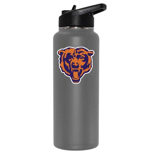 Chicago Bears Pewter 34oz Quencher Water Bottle