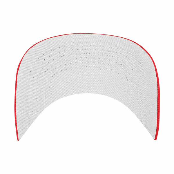 Chicago Blackhawks 47 Brand White Roscoe Rope Hitch Adjustable Cap