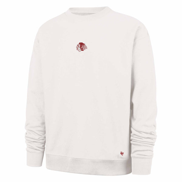 Chicago Blackhawks 47 Brand Sandstone Offside Foundation Crew Sweatshirt