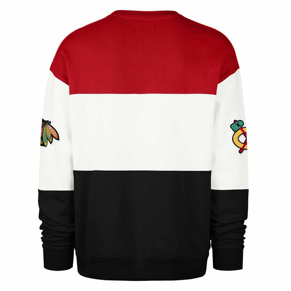 Chicago Blackhawks 47 Brand Breeze Maximalist Crew Sweatshirt