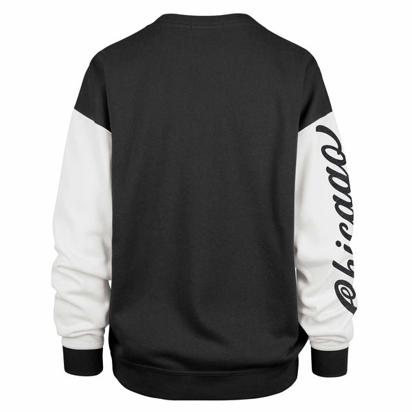 Chicago Blackhawks Women's 47 Brand Double Header Andie Crew Sweatshirt