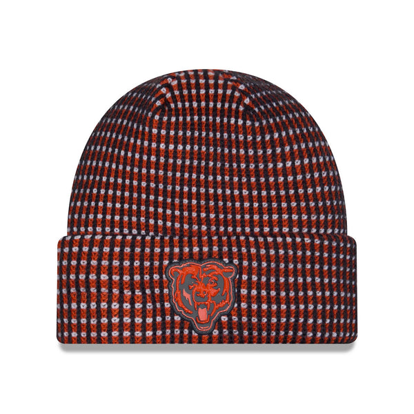 Chicago Bears New Era 2026 Sideline Bear Face Knit Hat