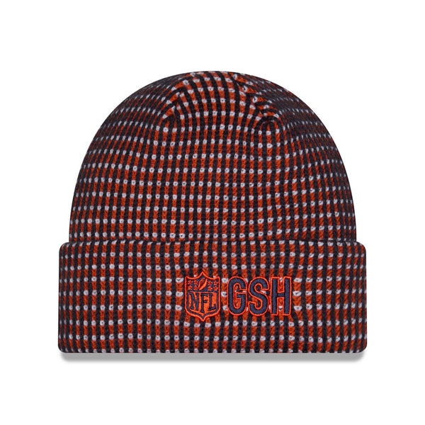 Chicago Bears New Era 2026 Sideline Bear Face Knit Hat