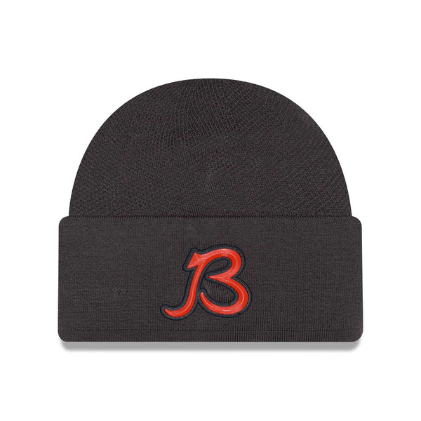 Chicago Bears New Era 2026 Sideline "B" Skully Knit Hat