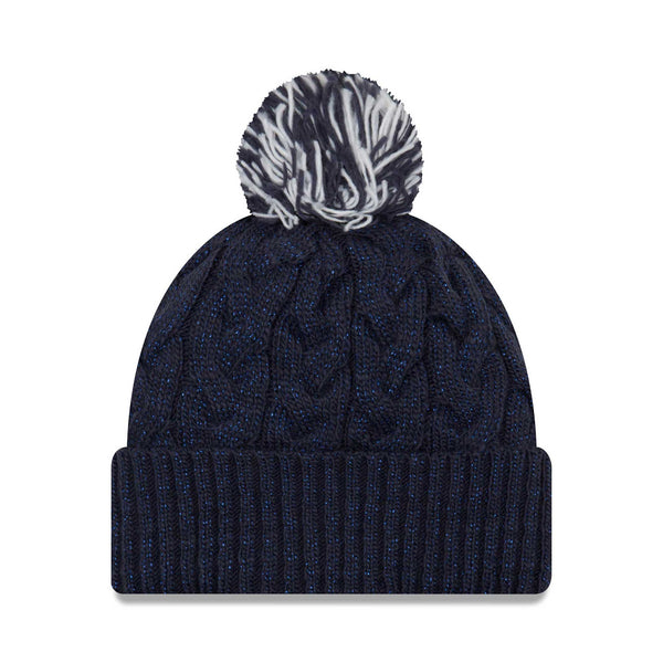 Chicago Bears New Era Cable Knit Pom Knit Hat
