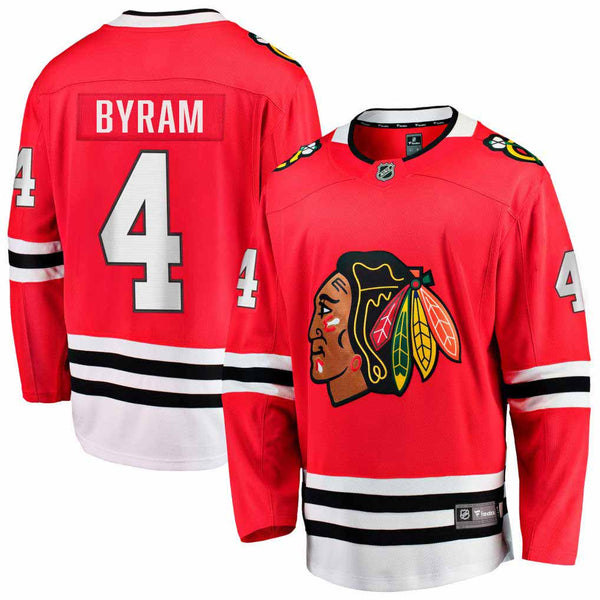 Chicago Blackhawks Bowen Byram Home Breakaway Jersey w/ Authentic Lettering