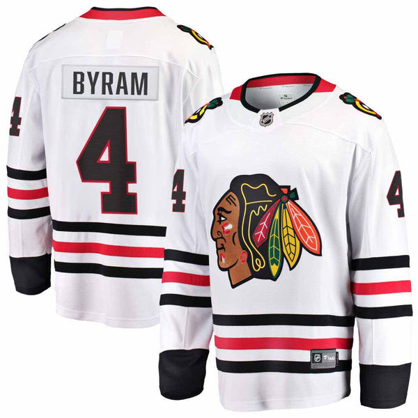 Chicago Blackhawks Bowen Byram Road Breakaway Jersey w/ Authentic Lettering