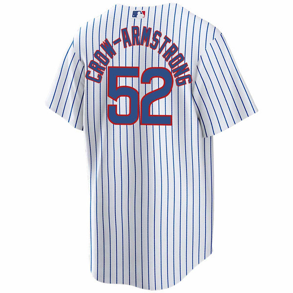 New York Mets Pete Crow-Armstrong White 2020 MLB Draft Home Replica Jersey