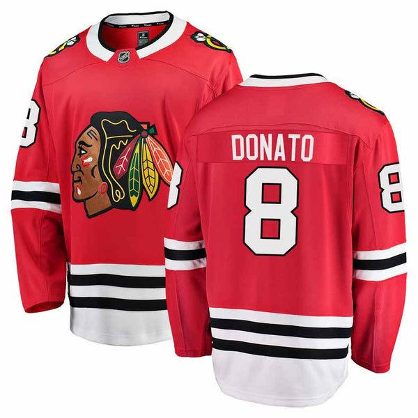 Chicago Blackhawks Ryan Donato Youth Home Premier Jersey w/ Authentic Lettering