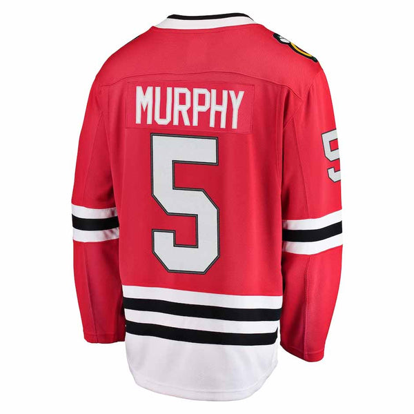 Chicago Blackhawks Connor Murphy Home Breakaway Jersey w/ Authentic Lettering