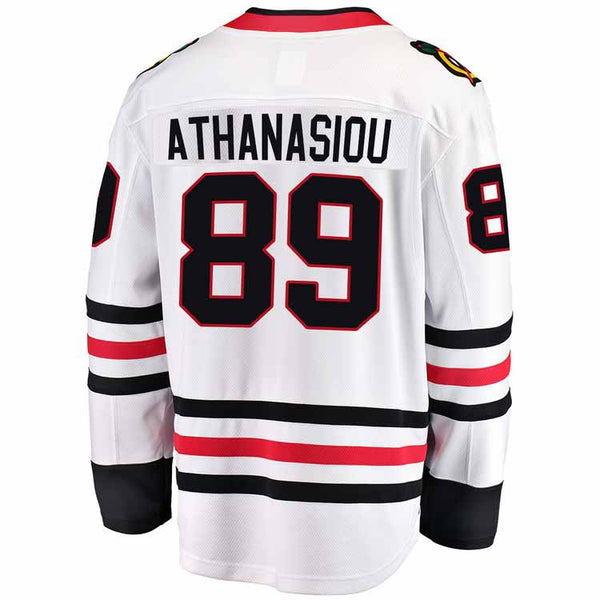 Chicago Blackhawks Andreas Athanasiou Road Breakaway Jersey w/ Authentic Lettering