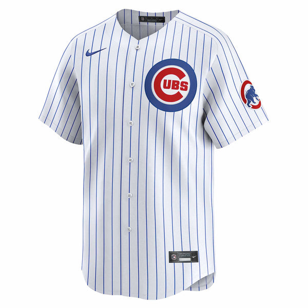 Chicago Cubs Nico Hoerner Nike Home Vapor Limited Jersey W/ Authentic Lettering
