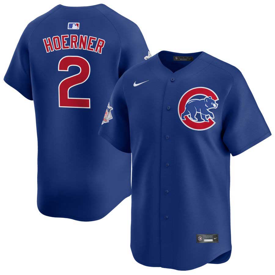 Chicago Cubs Nico Hoerner Nike Alternate Vapor Limited Jersey W