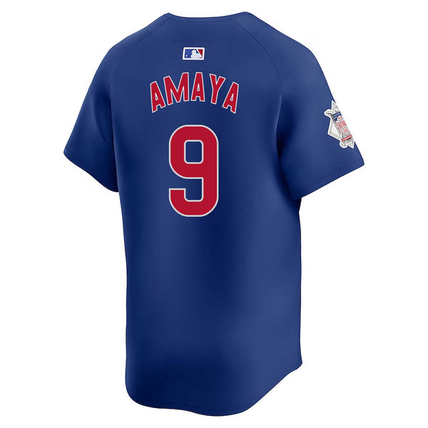 Chicago Cubs Miguel Amaya Nike Alternate Vapor Limited Jersey W/ Authentic Lettering