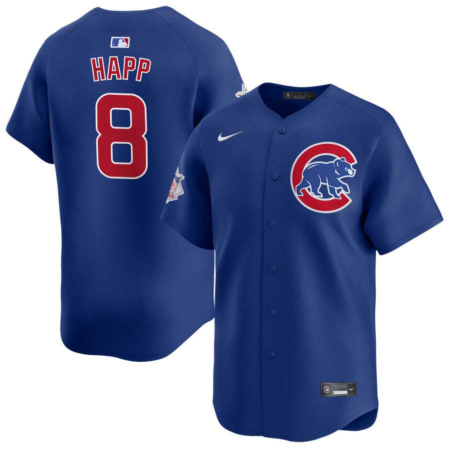 Chicago Cubs Ian Happ Nike Alternate Vapor Limited Jersey W