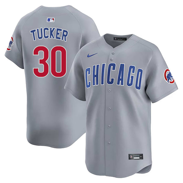 Chicago Cubs Kyle Tucker Nike Road Vapor Limited Jersey W