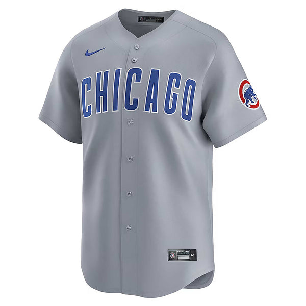 Chicago Cubs Yan Gomes Nike Road Limited Replica Jersey W/ Authentic Lettering