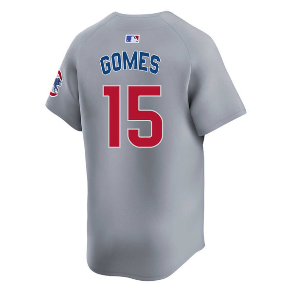 Chicago Cubs Yan Gomes Nike Road Limited Replica Jersey W/ Authentic Lettering