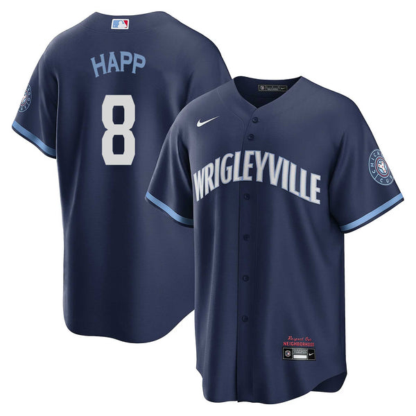 Chicago Cubs Ian Happ Nike City Connect Vapor Limited Jersey