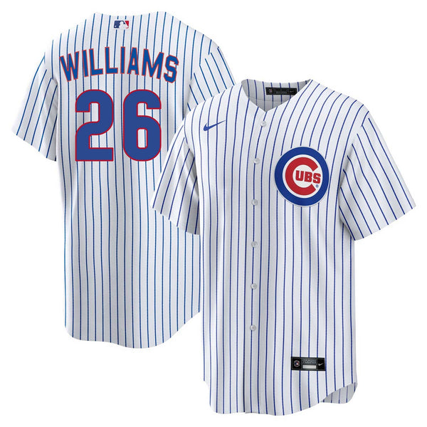 Chicago Cubs Billy Williams Nike Home Replica Jersey w/ Authentic Lettering