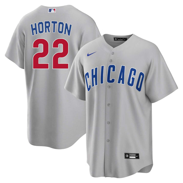Chicago Cubs Cade Horton Nike Road Replica Jersey w/ Authentic Lettering