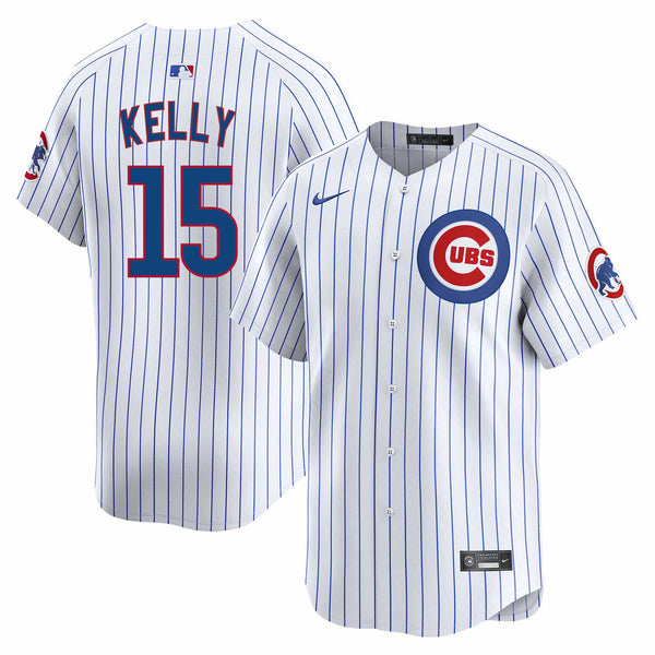 Chicago Cubs Carson Kelly Nike Home Vapor Limited Jersey W/ Authentic Lettering