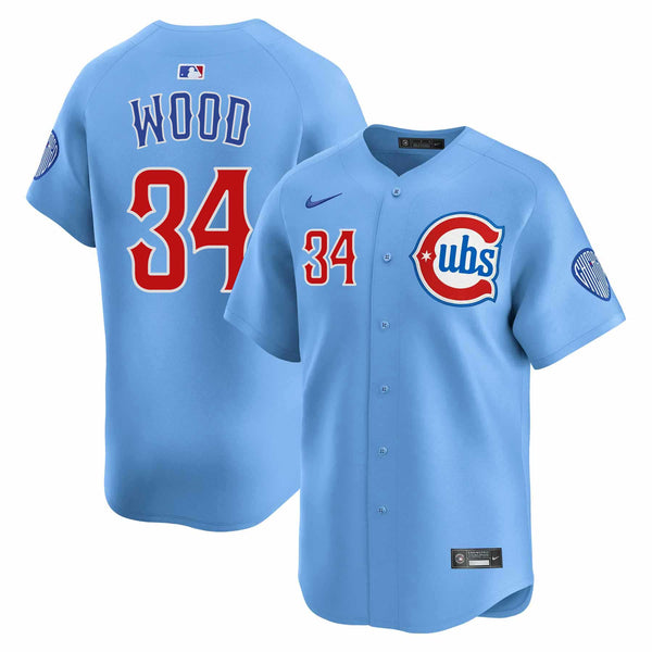 Customized Chicago Cubs 1960's Majestic Cooperstown Away Throwback MLB Customized Chicago Cubs 1960's Majestic Cooperstown Away Throwback MLB