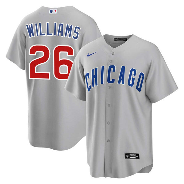 Chicago Cubs Billy Williams Nike Road Replica Jersey w/ Authentic Lettering