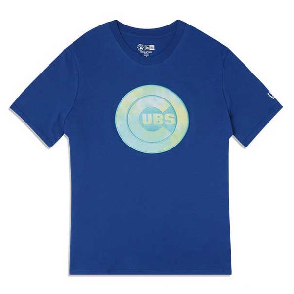 Chicago Cubs Neon Bullseye Crew T-Shirt
