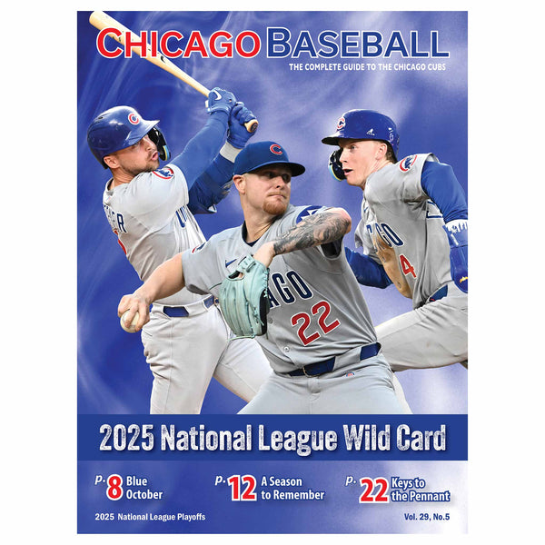 Chicago Baseball 2025 Playoffs Issue Program/Scorecard