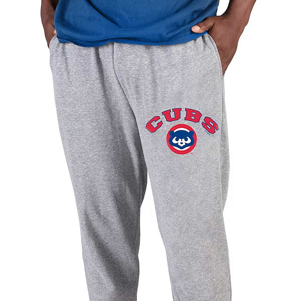 Chicago Cubs 1984 Mainstream Grey Cuffed Sweatpants