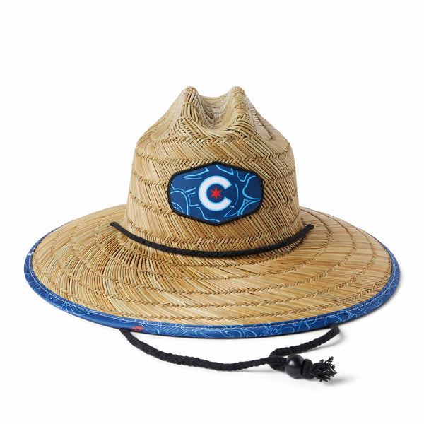 Chicago Cubs Reyn Spooner City Connect Straw Hat