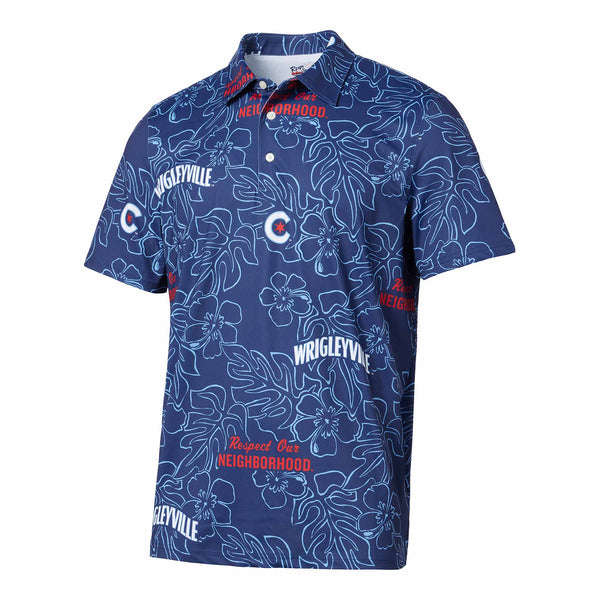 Chicago Cubs Reyn Spooner City Connect Performance Polo