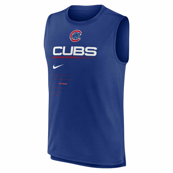 Chicago Cubs Nike Exceed Sleveless T-Shirt