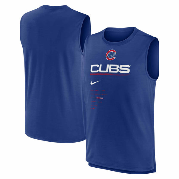 Chicago Cubs Nike Exceed Sleveless T-Shirt