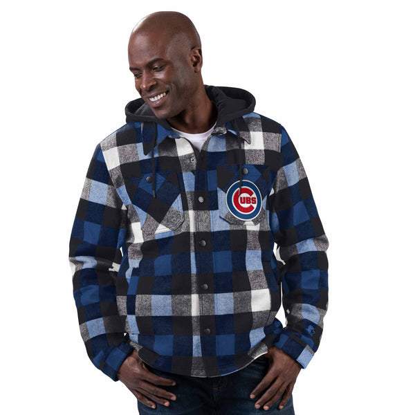Chicago Cubs Patrick Flannel Sherpa Jacket