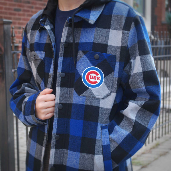 Chicago Cubs Patrick Flannel Sherpa Jacket