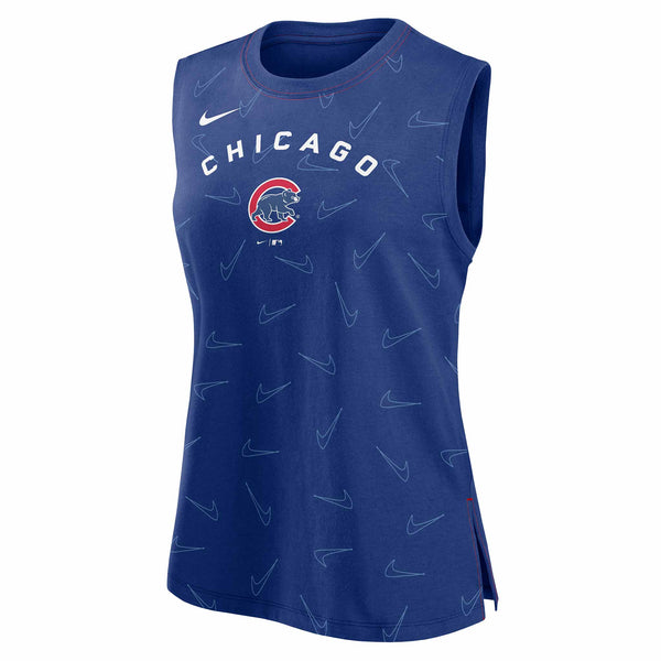 Chicago Cubs Ladies Nike Performance Muscle Tank Top