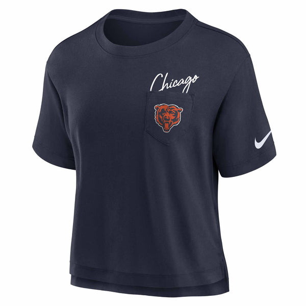 Chicago Bears Women's Pocket High Hip T-Shirt