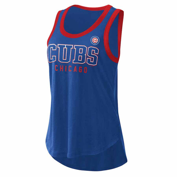 Chicago Cubs Ladies Royal Clubhouse Tank Top