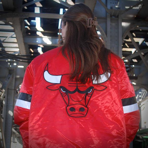 Chicago Bulls Starter Home Game Satin Jacket