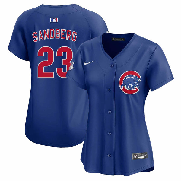Chicago Cubs Ryne Sandberg Women's Alternate Nike Vapor Limited