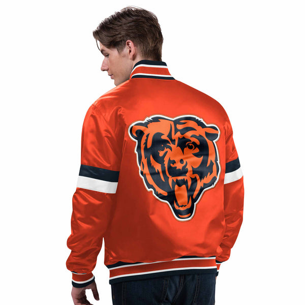 Chicago Bears Starter Home Game Satin Jacket