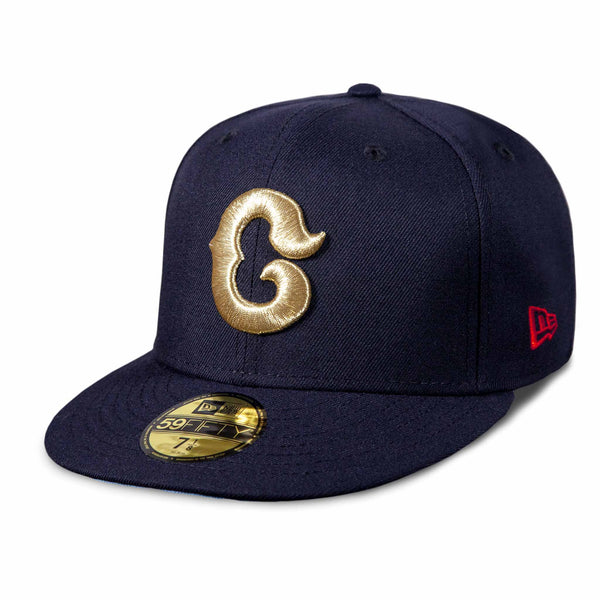 Chicago Cubs 1935 Navy & Gold 59FIFTY Fitted Cap 7 7/8 = 24 5/8 in = 62.5 cm